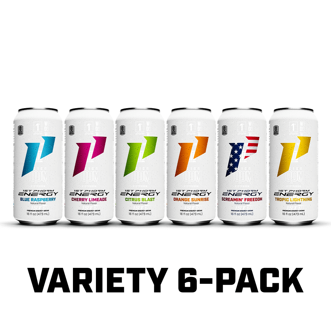 1st Phorm Energy Variety 6-Pack
