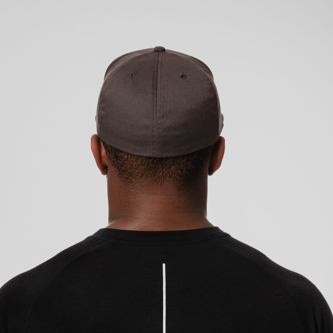 Crest Canvas Fitted Cap