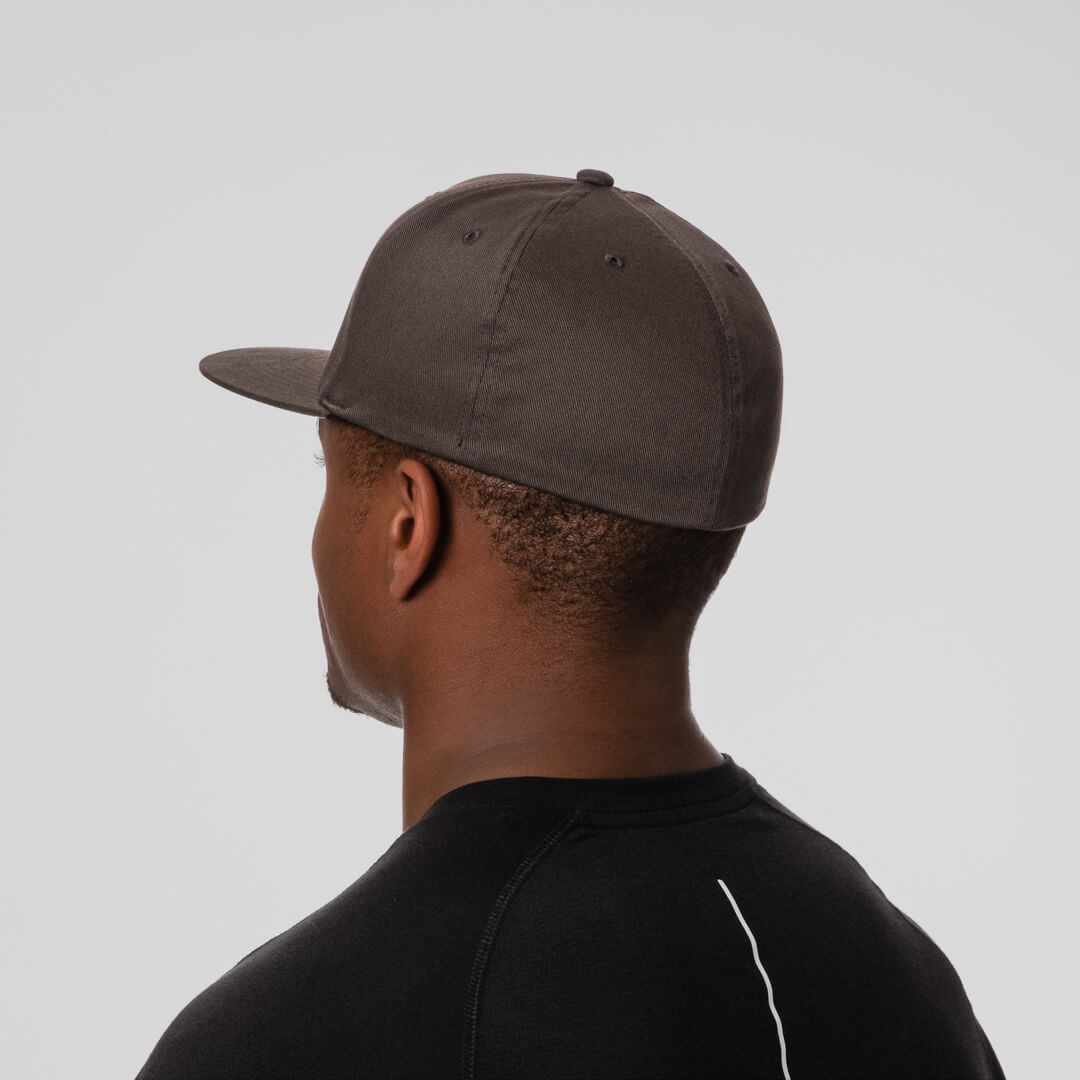 Crest Canvas Fitted Cap