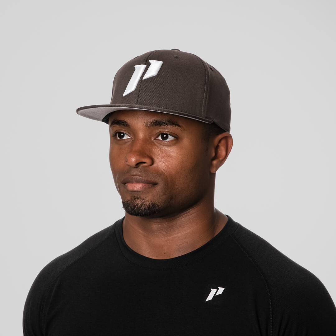 Crest Canvas Fitted Cap
