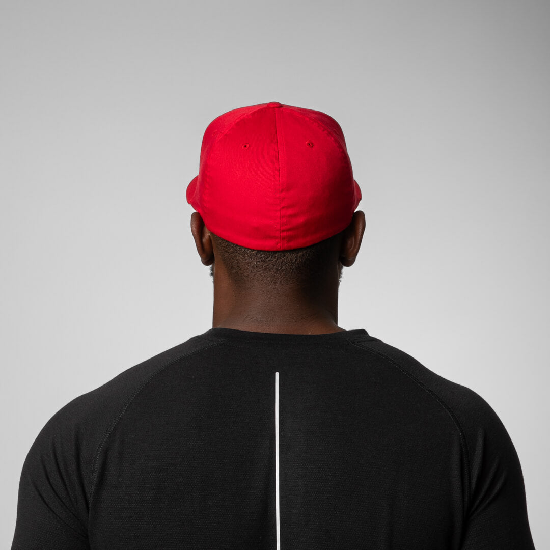 Crest Canvas Fitted Cap