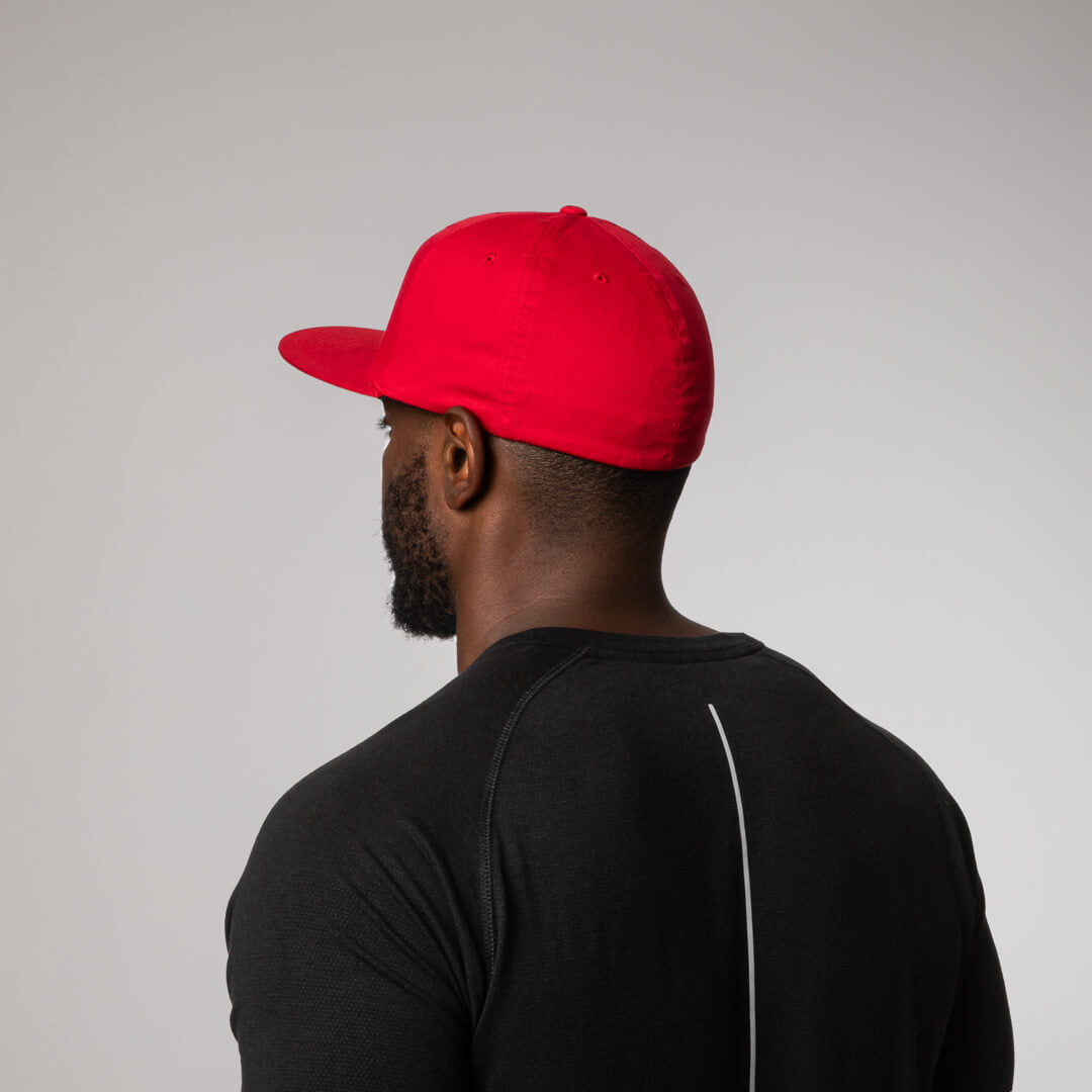 Crest Canvas Fitted Cap
