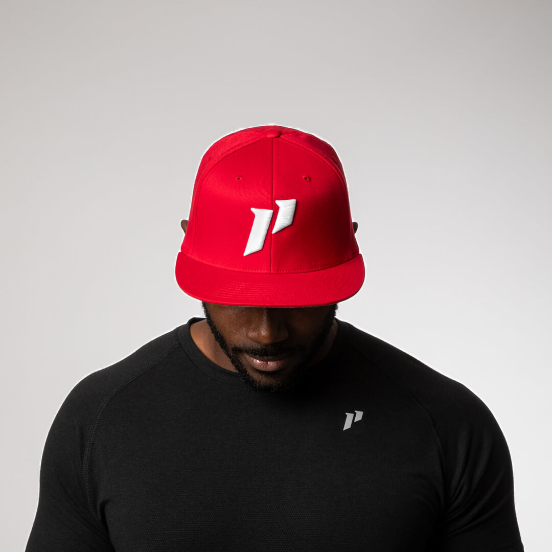 Crest Canvas Fitted Cap