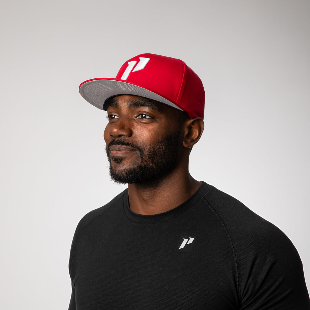 Crest Canvas Fitted Cap