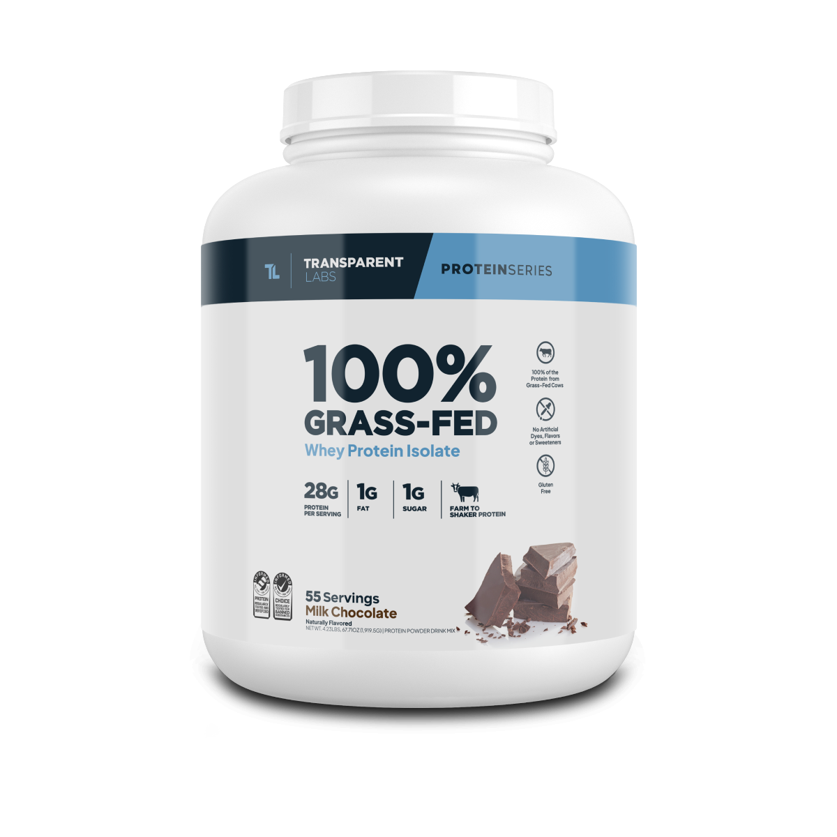 Whey Protein Isolate | 100% Grass Fed Protein Powder