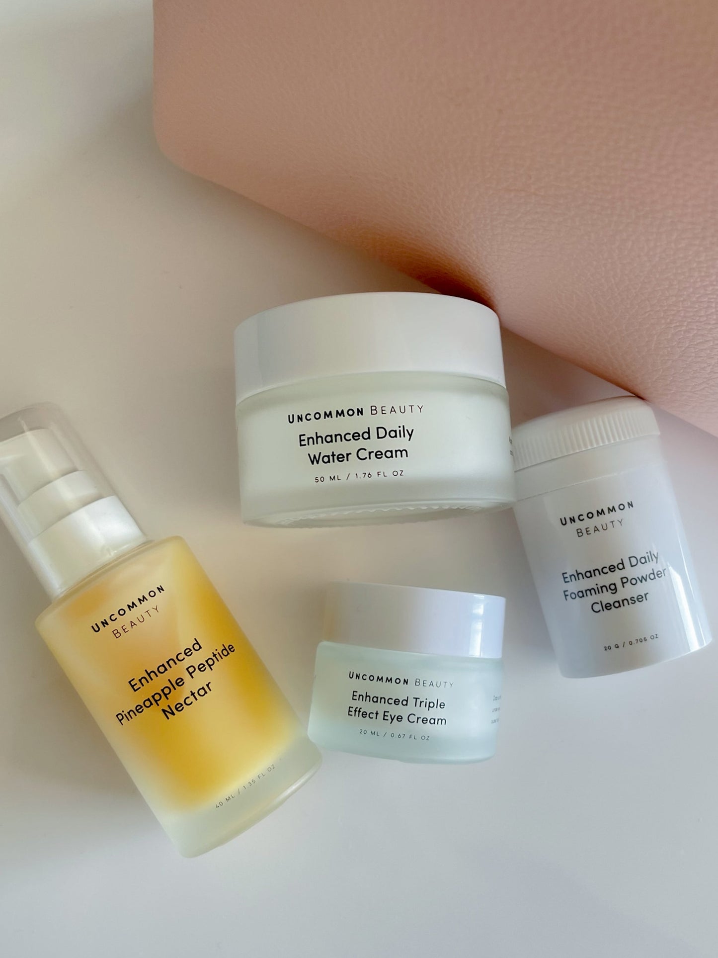 Beauty Bundle and Vegan Leather Travel Bag