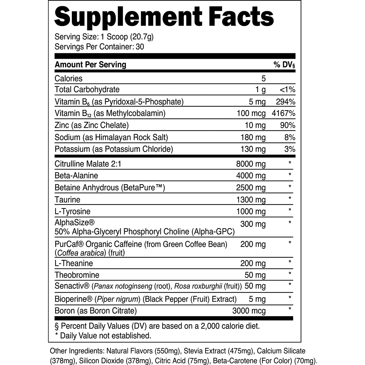 BULK Pre-Workout
