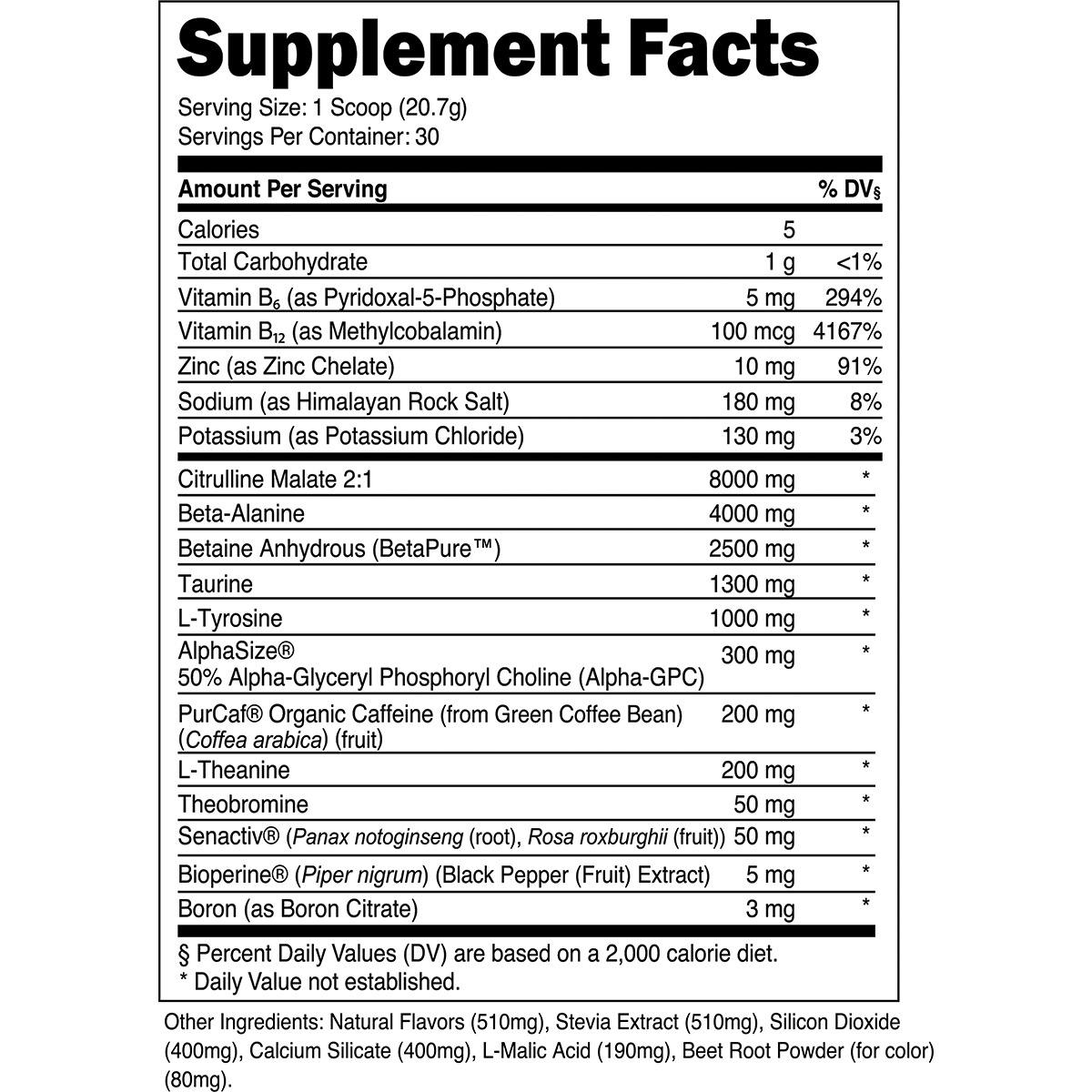BULK Pre-Workout
