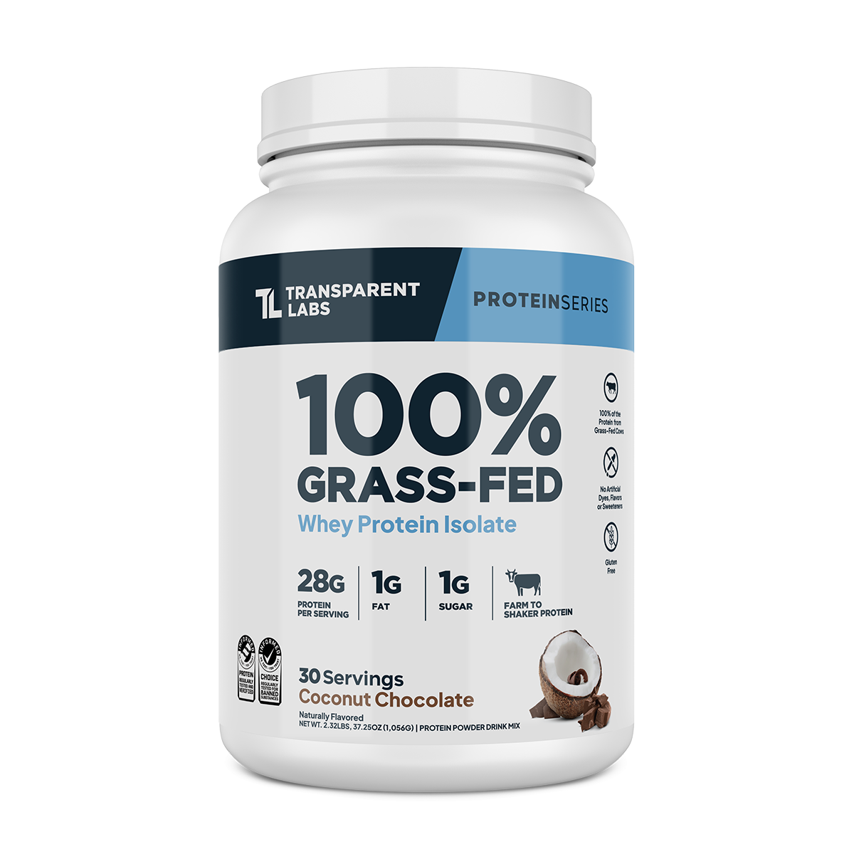 Whey Protein Isolate | 100% Grass Fed Protein Powder