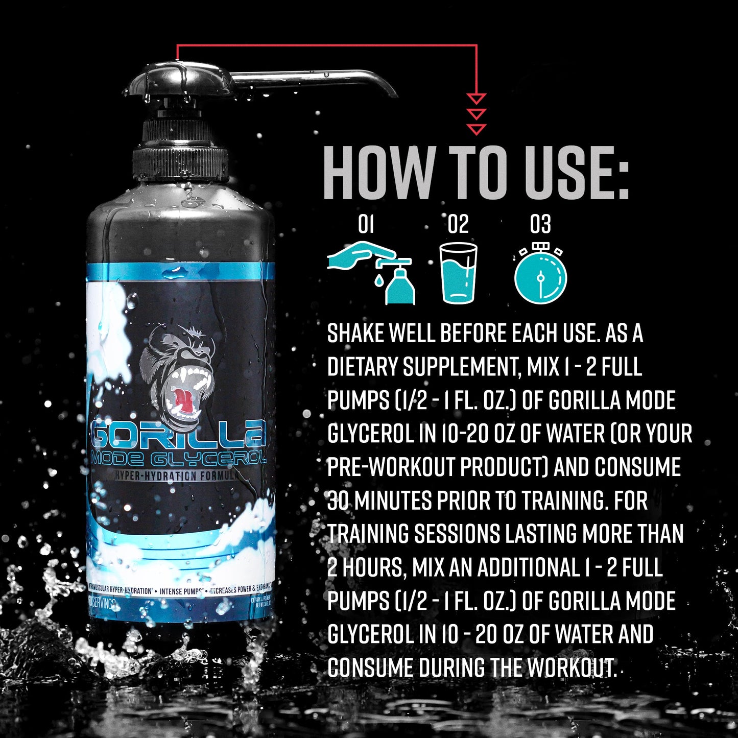 Gorilla Mode Liquid Glycerol
