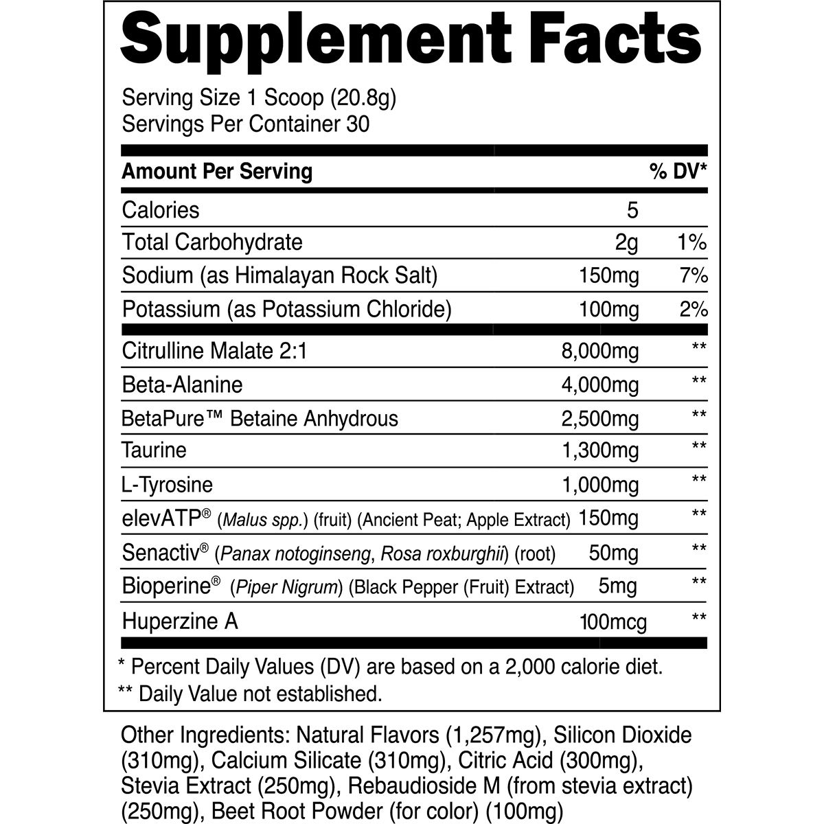 Stim-Free Pre Workout