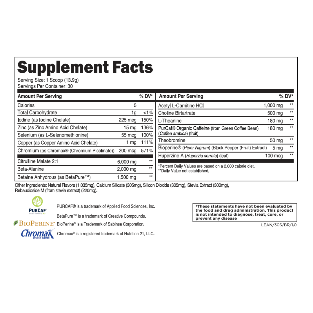 LEAN Pre-Workout