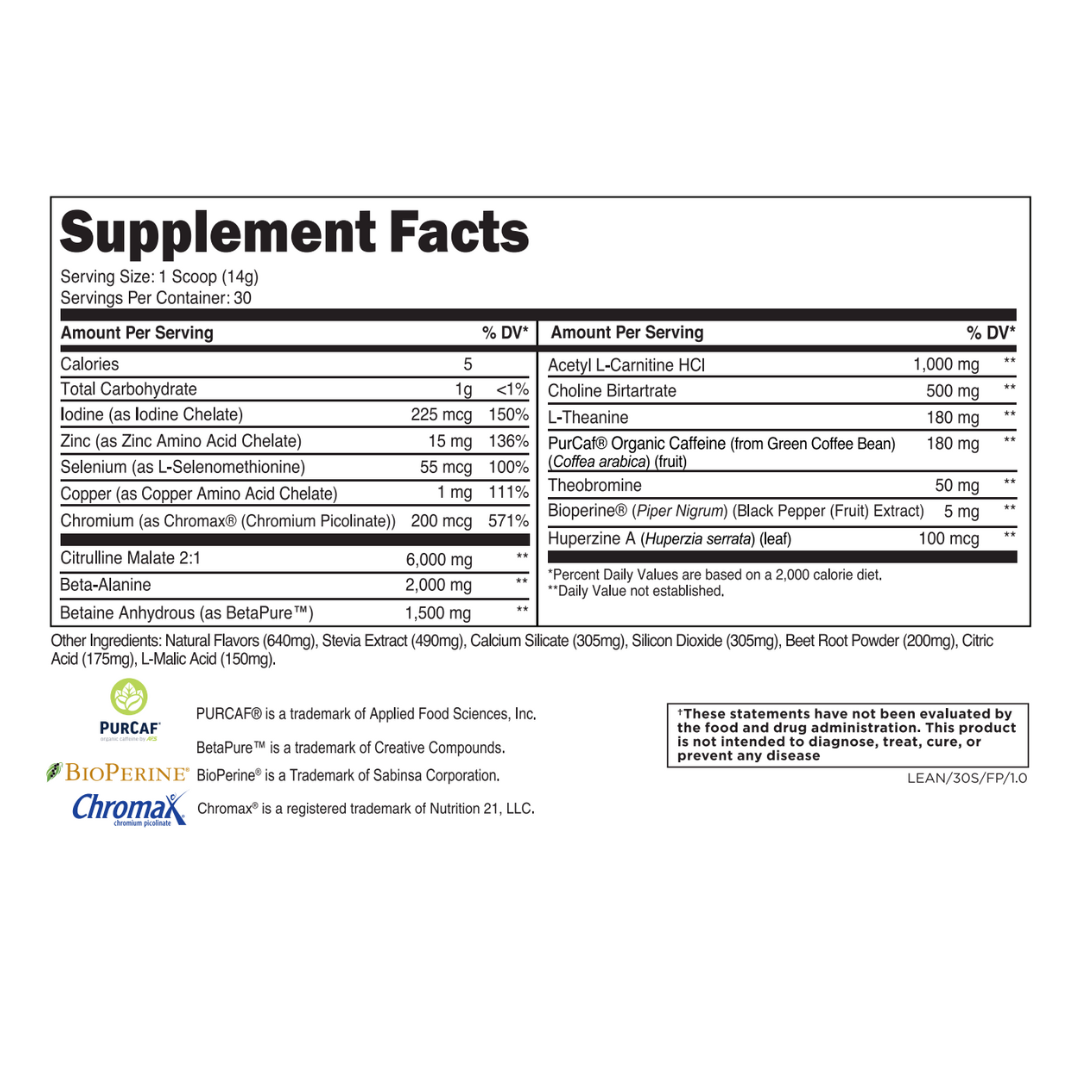 LEAN Pre-Workout