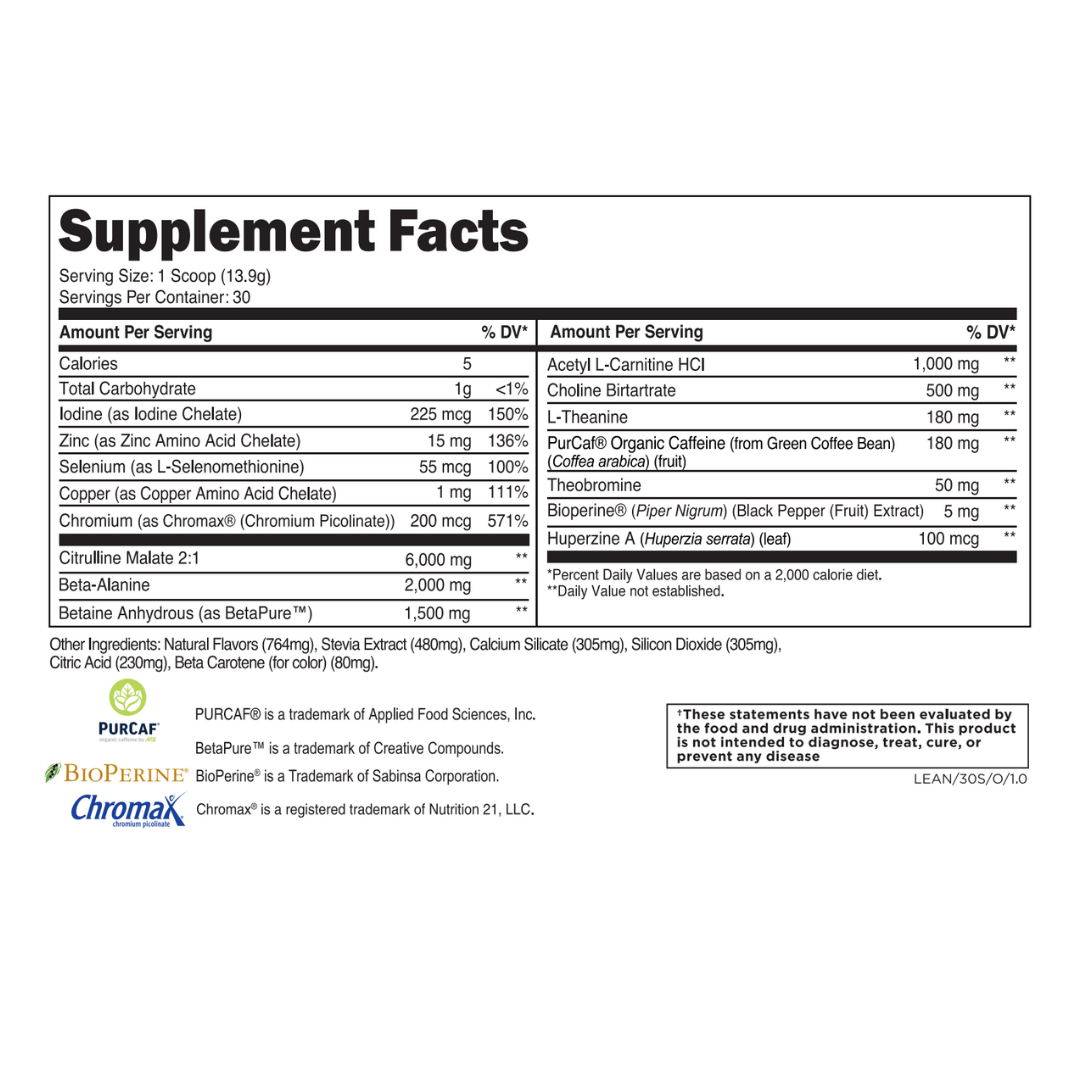 LEAN Pre-Workout