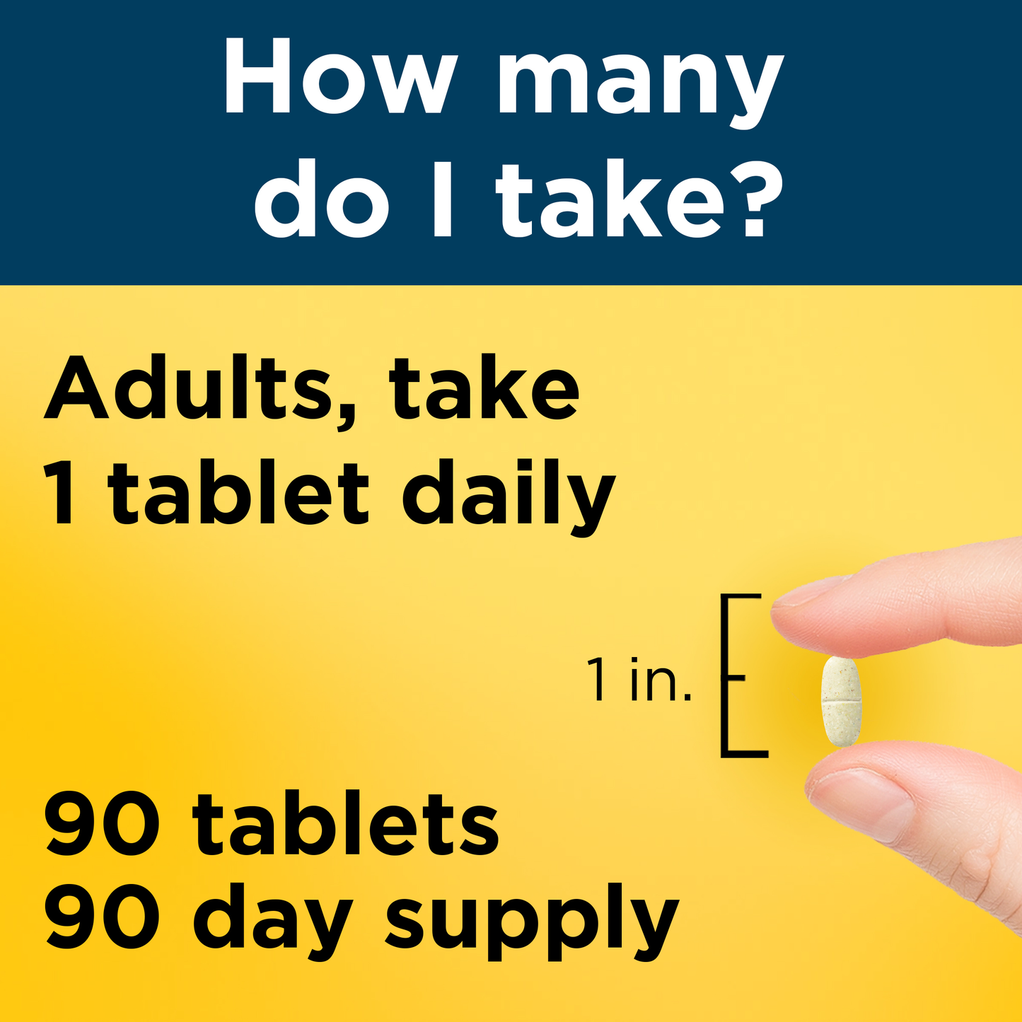 Men's Multivitamin 50+ Tablets