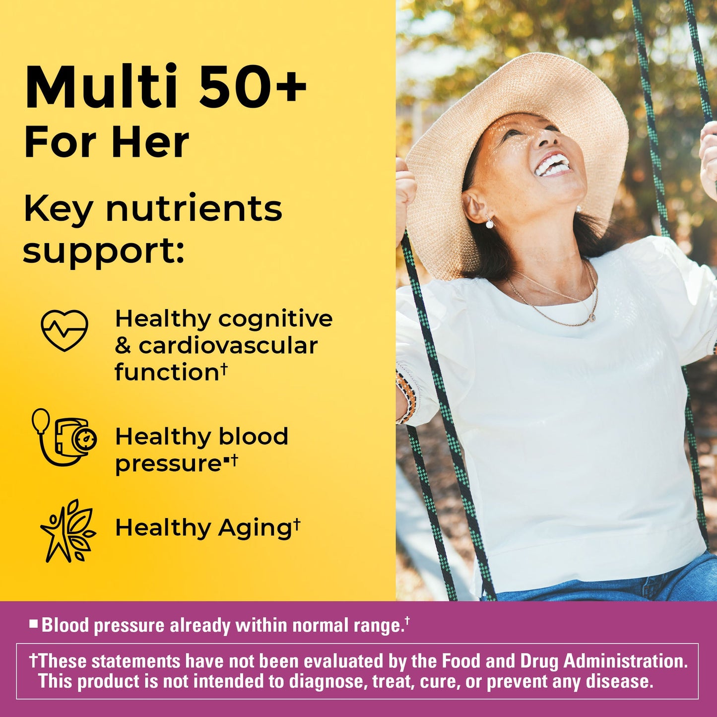 Women's Multivitamin 50+ Tablets