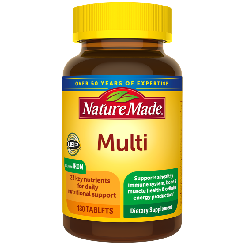 Multivitamin Tablets with Iron