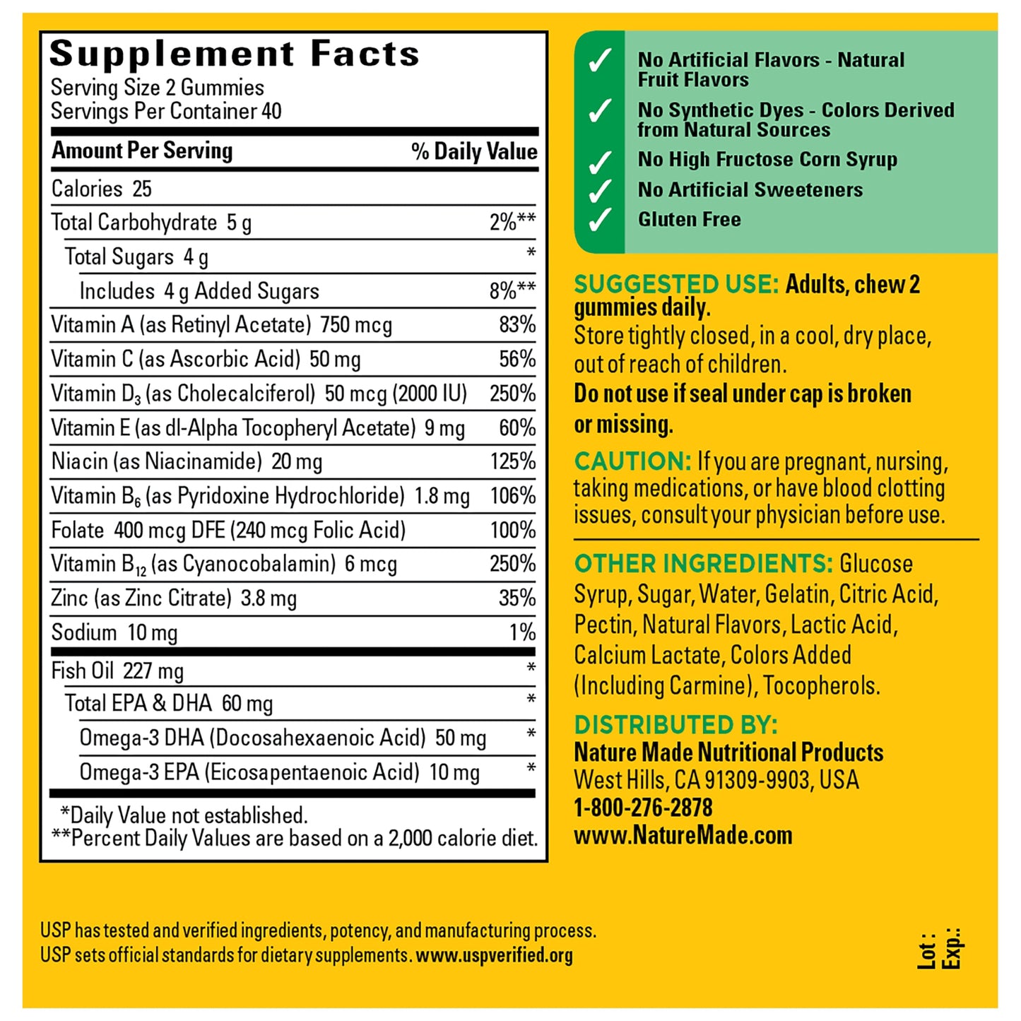 Multivitamin + Omega-3 Gummies