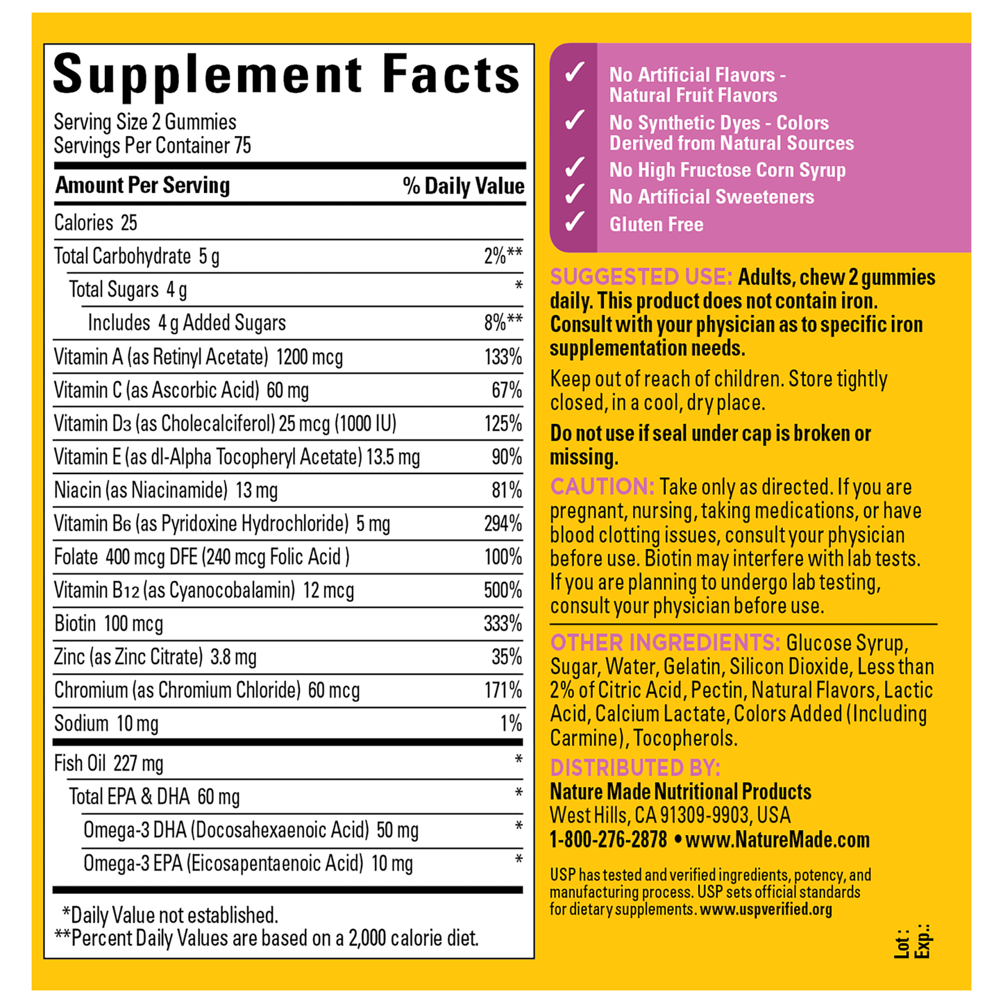 Multivitamin for Her + Omega-3 Gummies