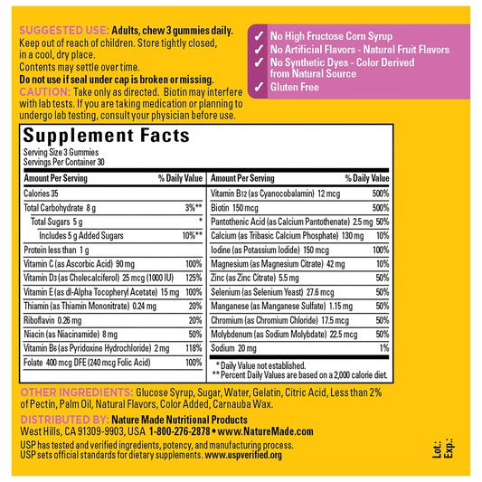 Advanced Multivitamin Gummies For Her