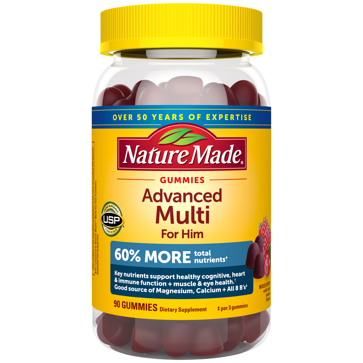 Advanced Multivitamin Gummies For Him