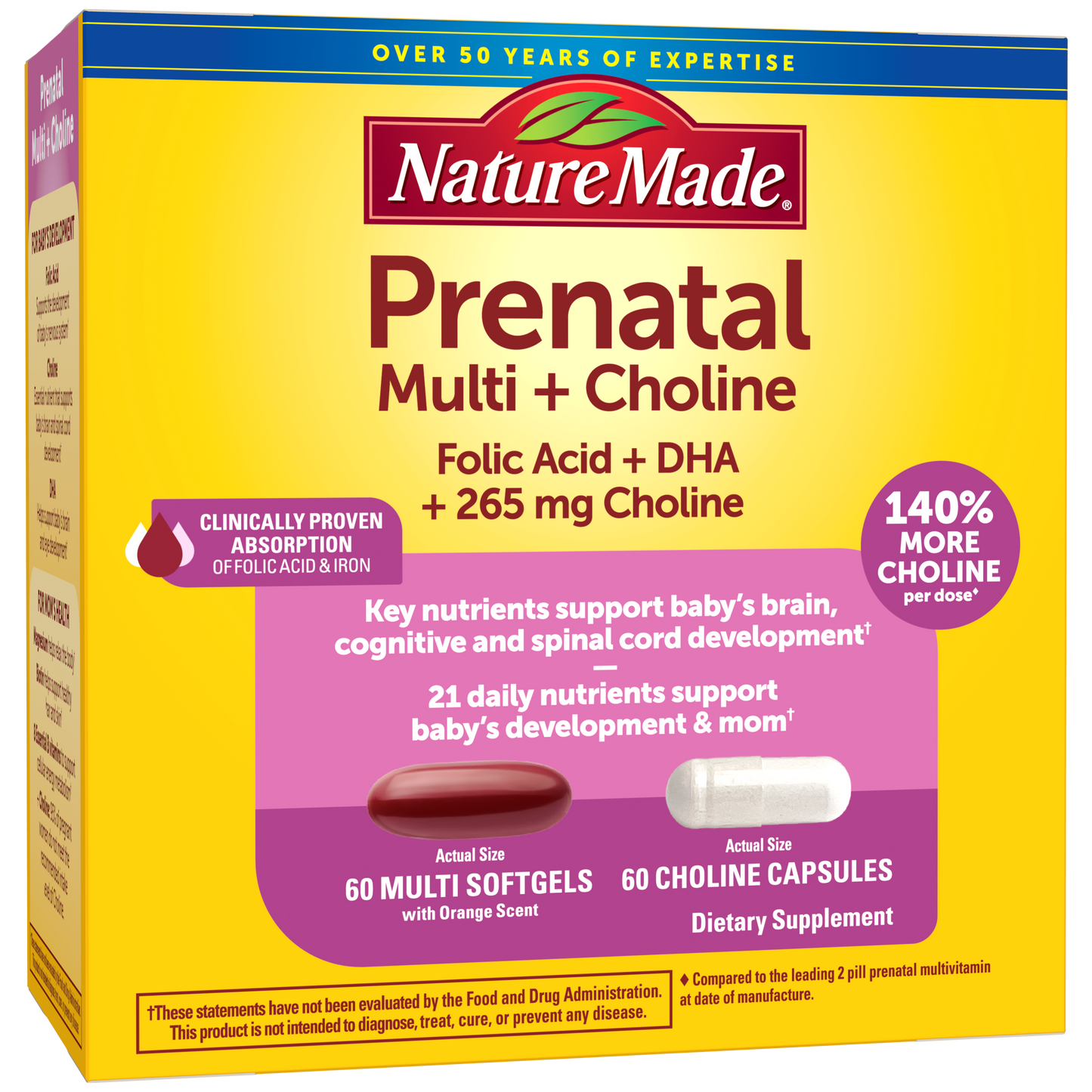 Prenatal Multi Softgels + Choline Capsules