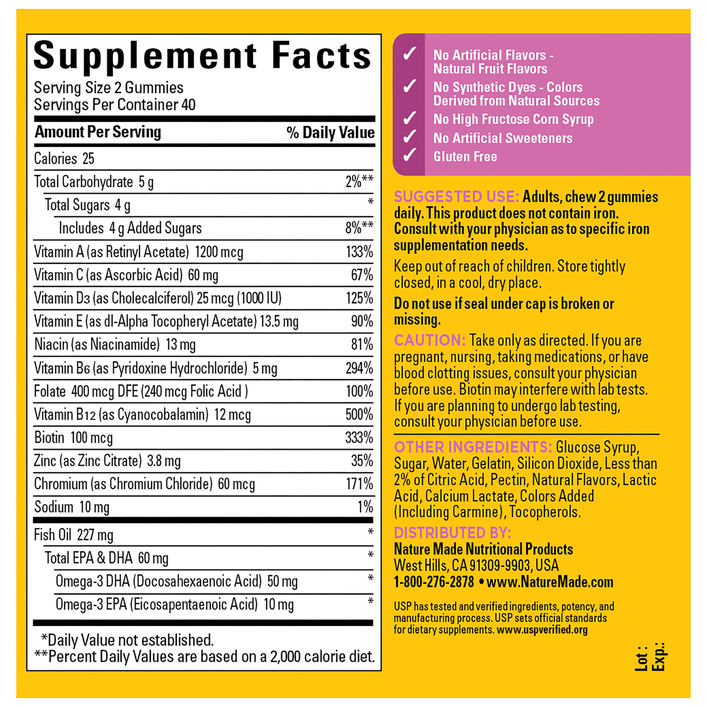 Multivitamin for Her + Omega-3 Gummies