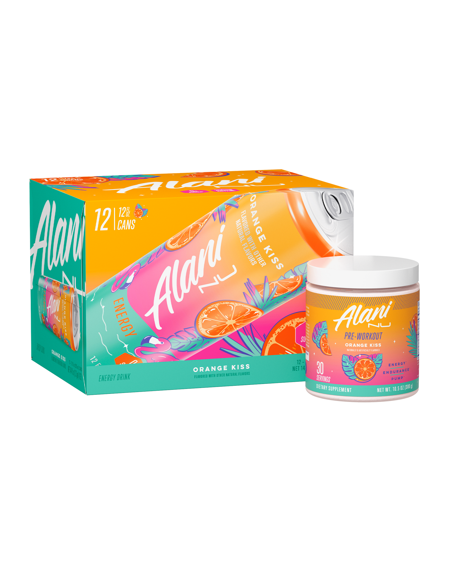 Energy Drink & Pre-Workout - Orange Kiss