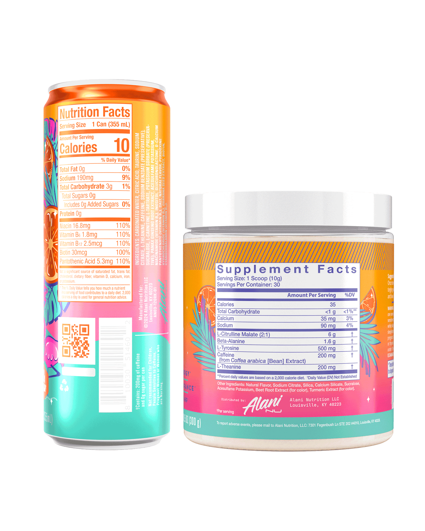 Energy Drink & Pre-Workout - Orange Kiss