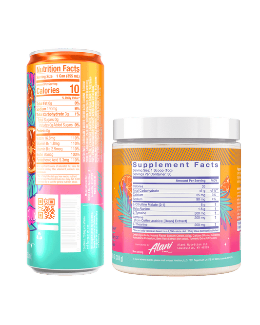 Energy Drink & Pre-Workout - Orange Kiss