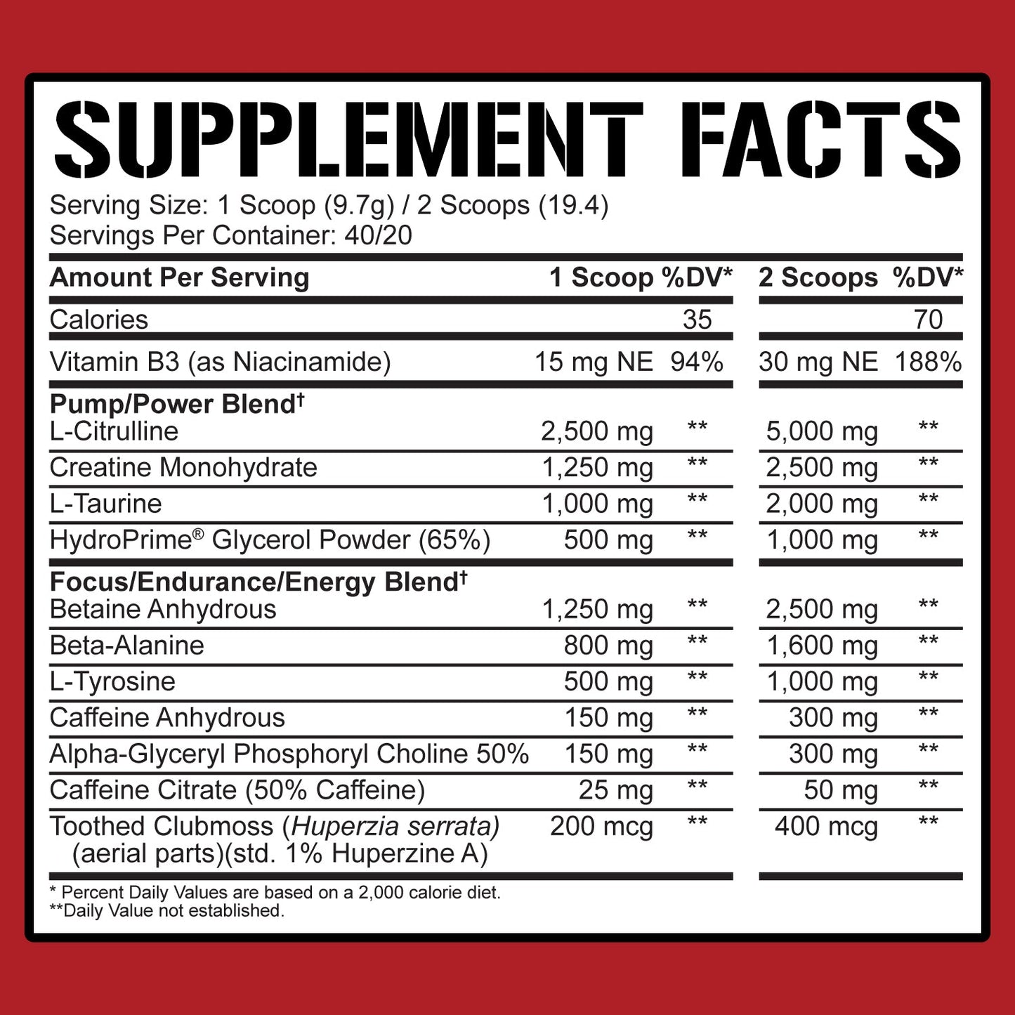 Kill It Pre-Workout