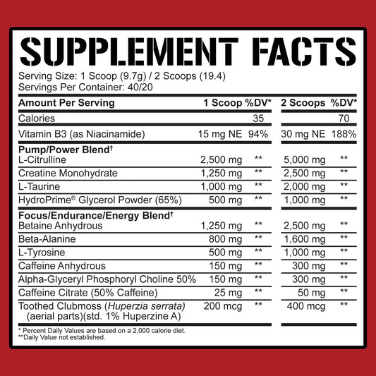 Kill It Pre-Workout