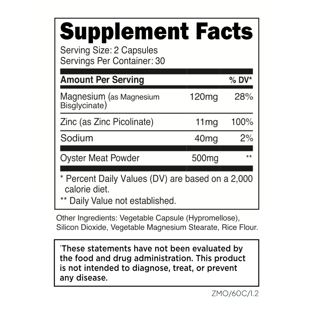 ZMO | Advanced ZMA Supplement
