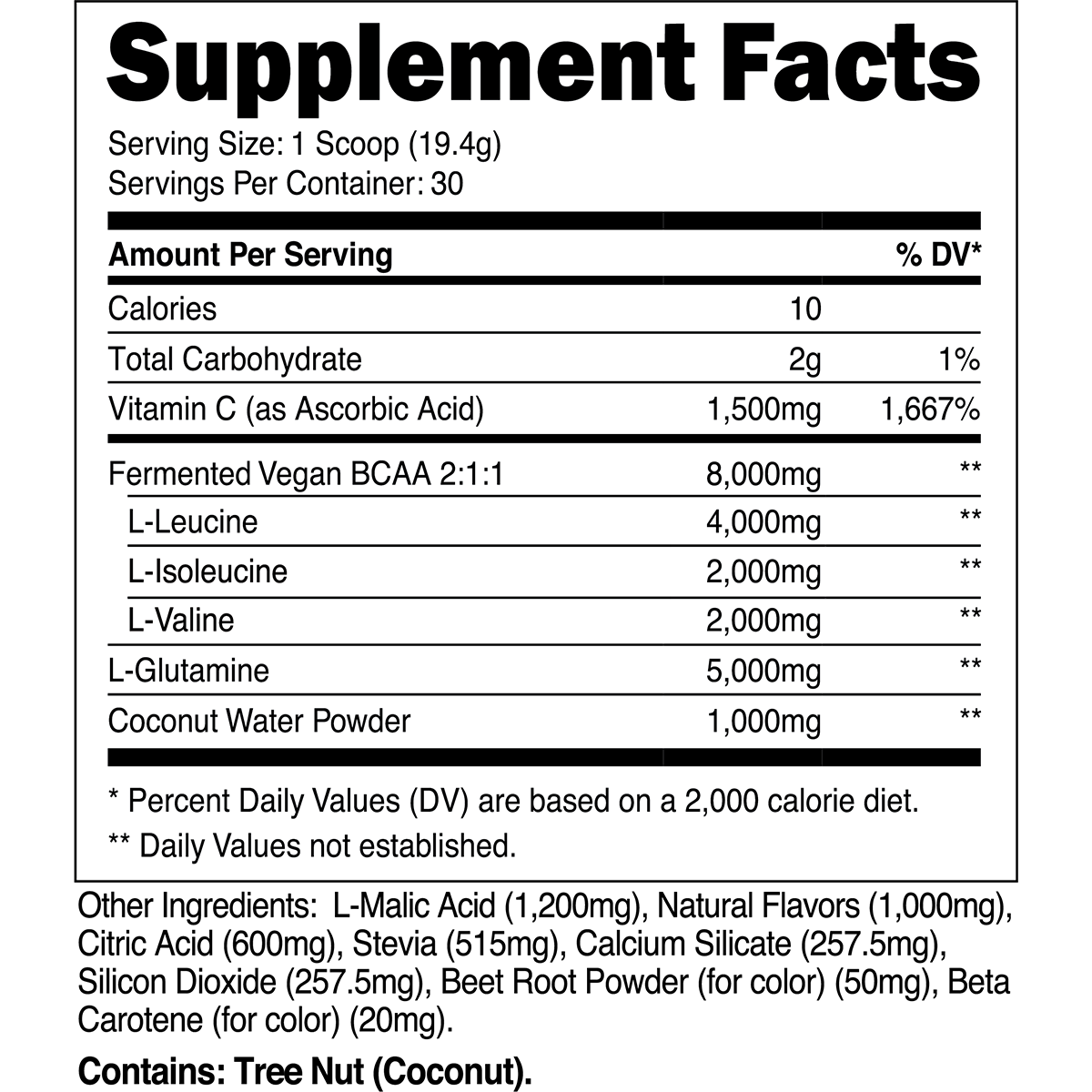 BCAA Glutamine