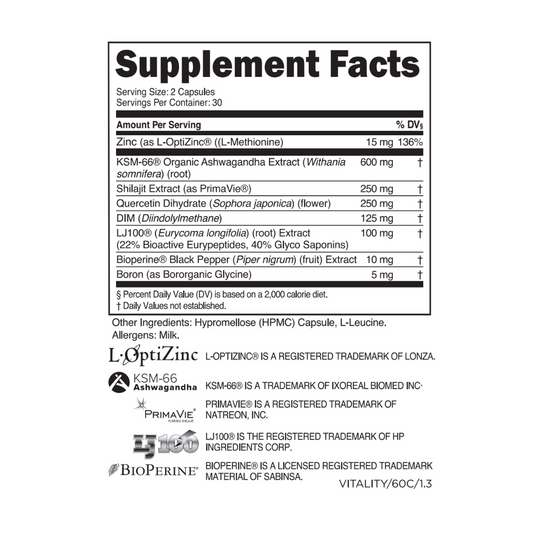 Vitality Testosterone Support
