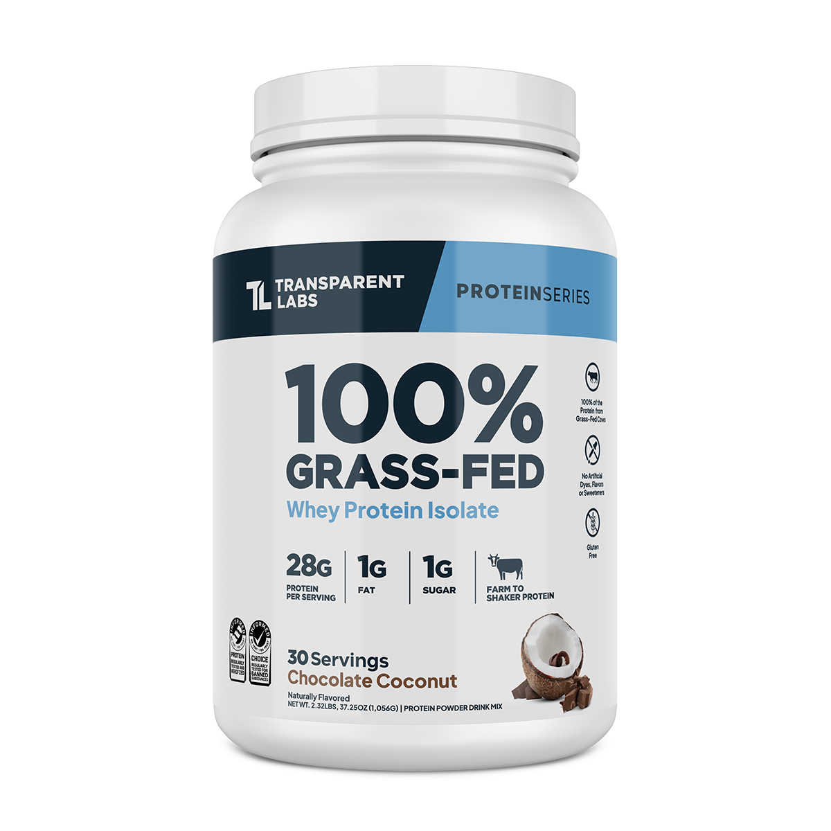 Whey Protein Isolate | 100% Grass Fed Protein Powder
