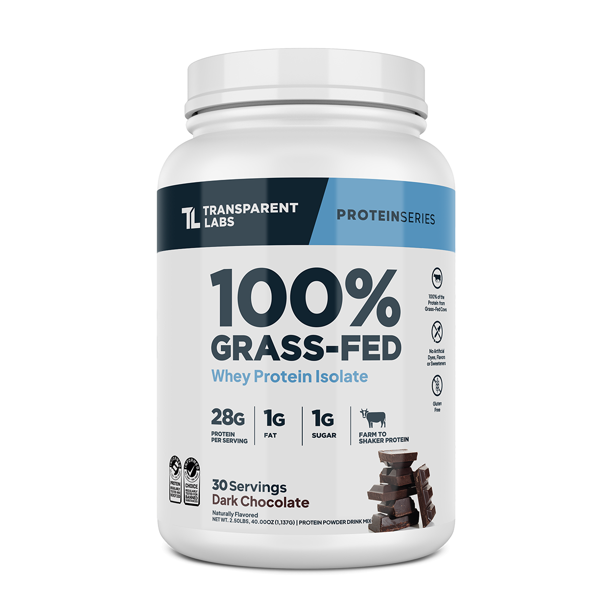 Whey Protein Isolate | 100% Grass Fed Protein Powder