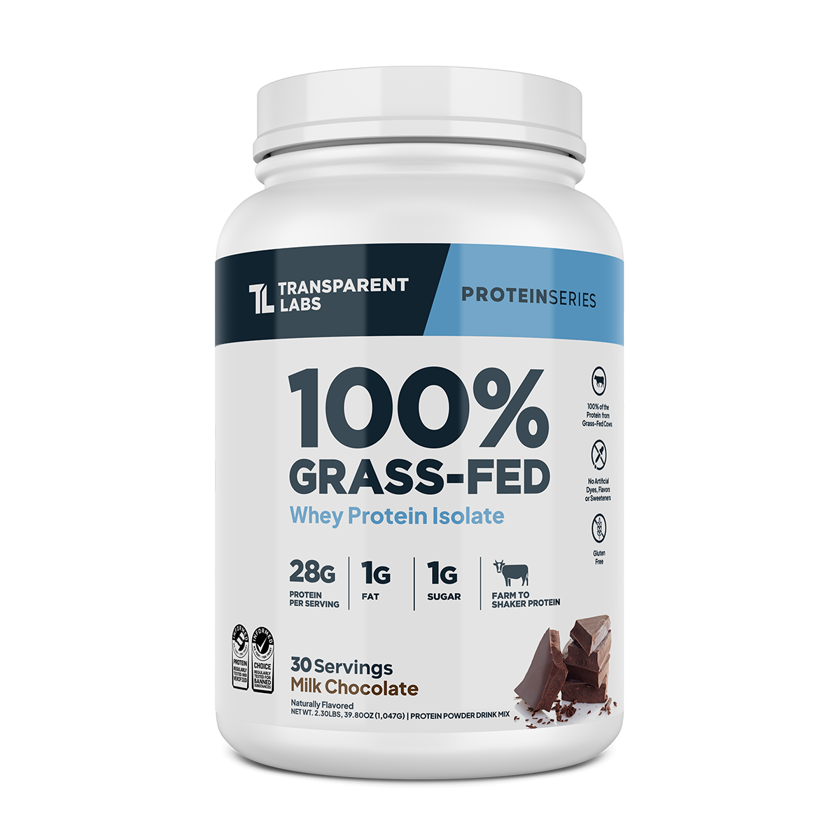 Whey Protein Isolate | 100% Grass Fed Protein Powder