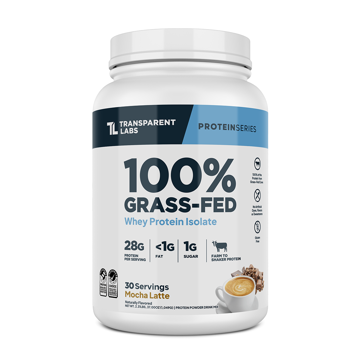 Whey Protein Isolate | 100% Grass Fed Protein Powder