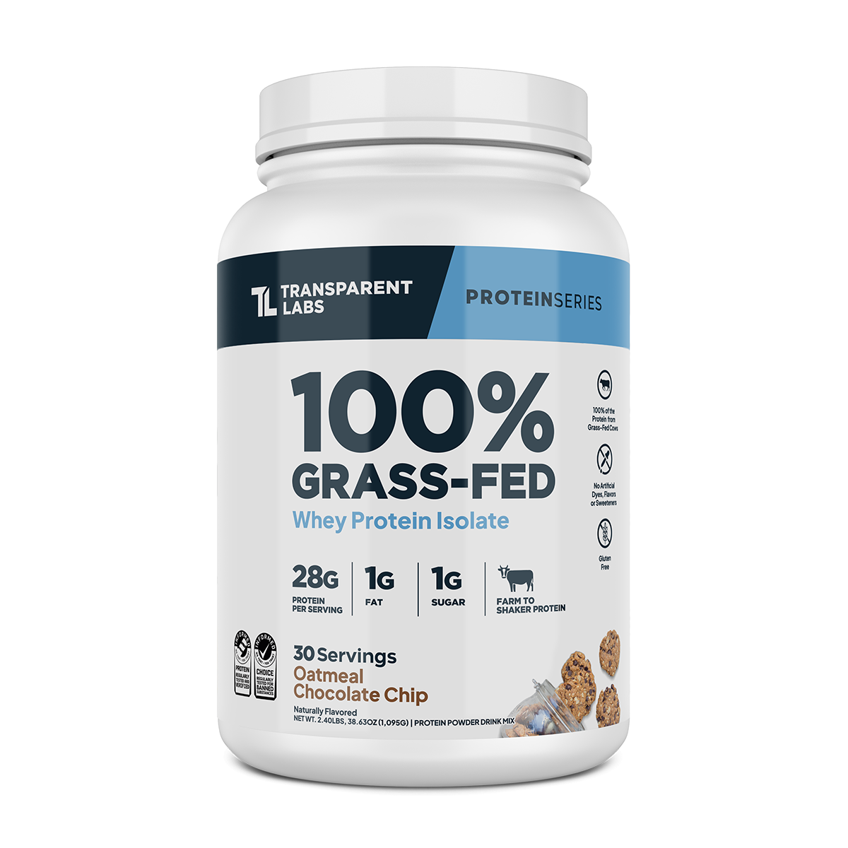 Whey Protein Isolate | 100% Grass Fed Protein Powder