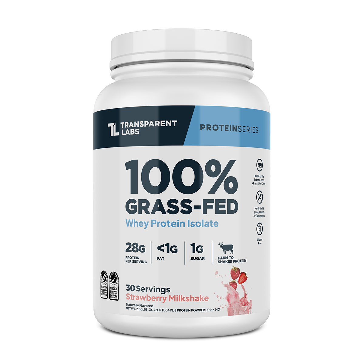 Whey Protein Isolate | 100% Grass Fed Protein Powder