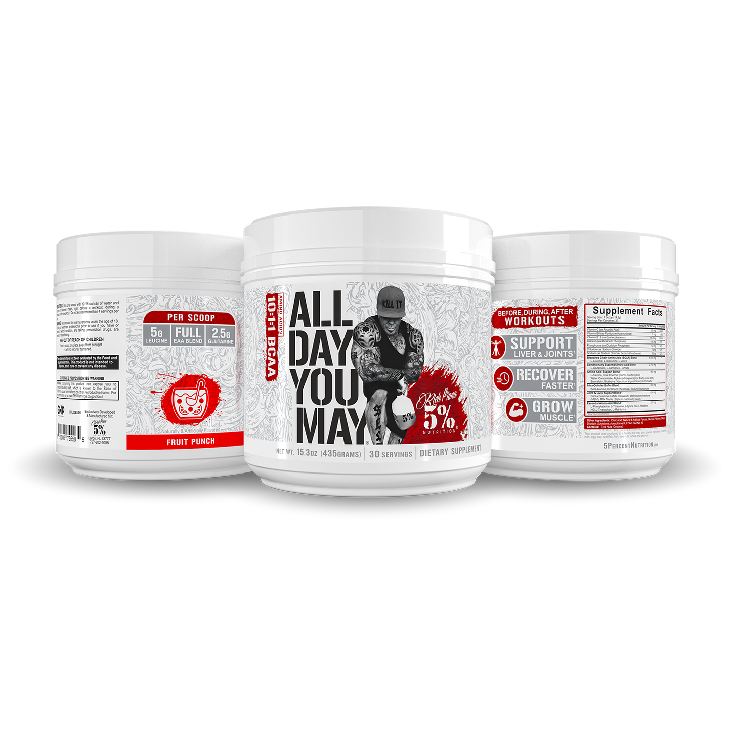 All Day You May 10:1:1 Ratio BCAA Recovery Drink