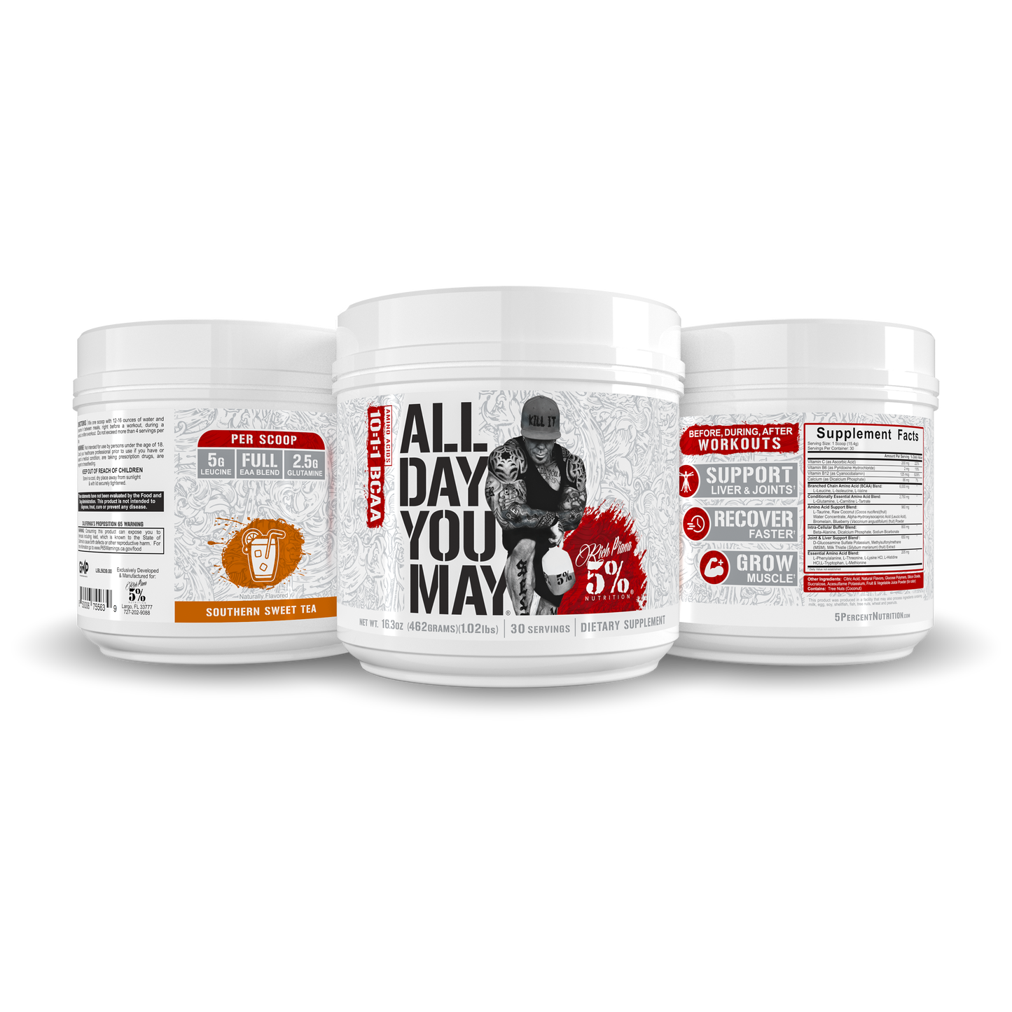 All Day You May 10:1:1 Ratio BCAA Recovery Drink