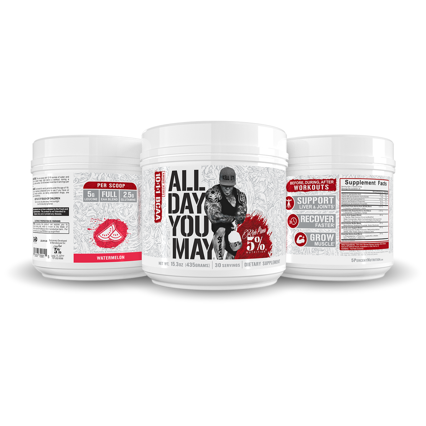 All Day You May 10:1:1 Ratio BCAA Recovery Drink