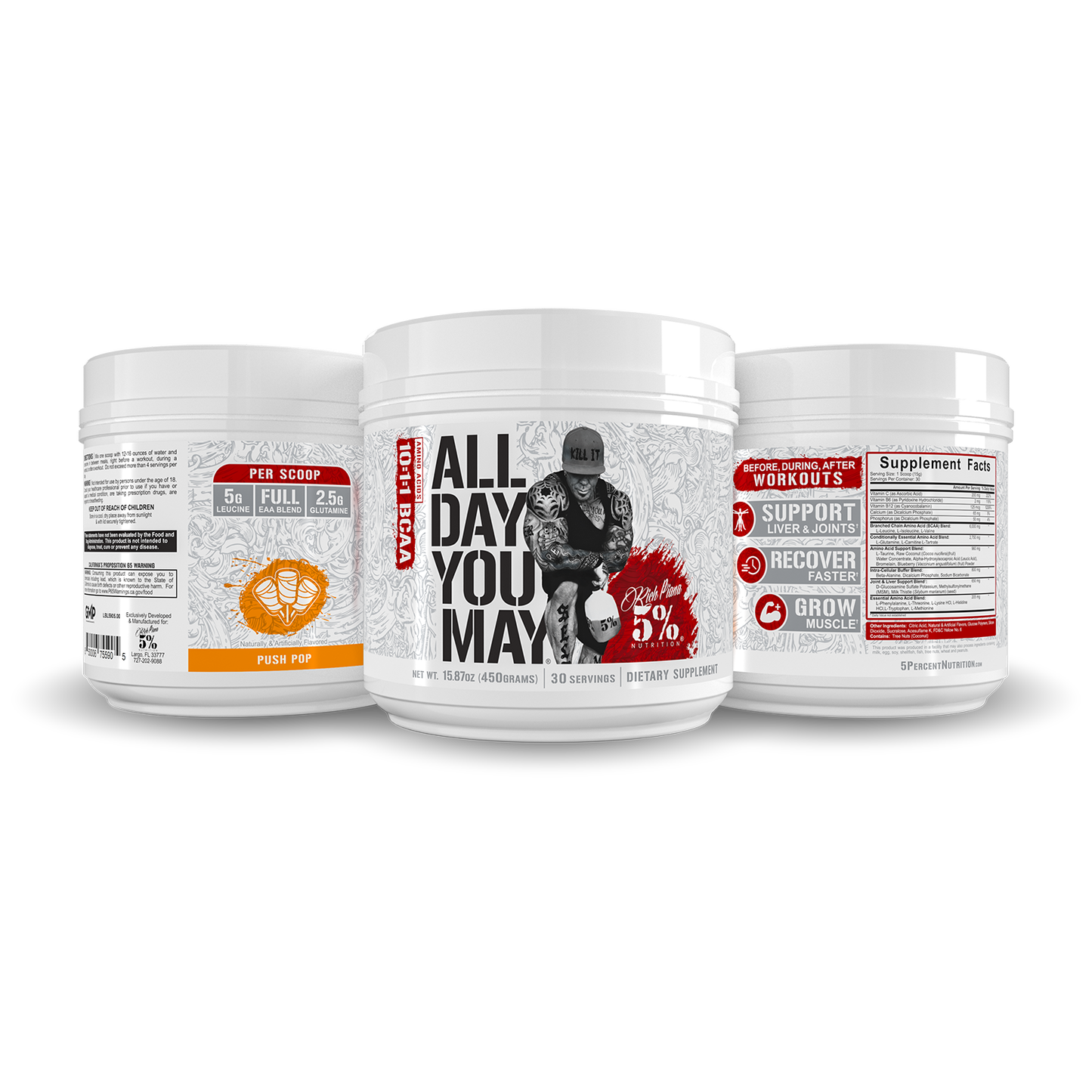 All Day You May 10:1:1 Ratio BCAA Recovery Drink