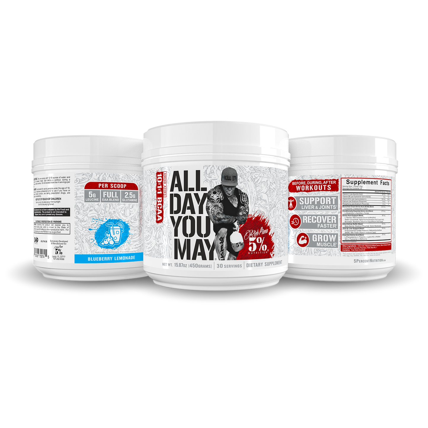 All Day You May 10:1:1 Ratio BCAA Recovery Drink
