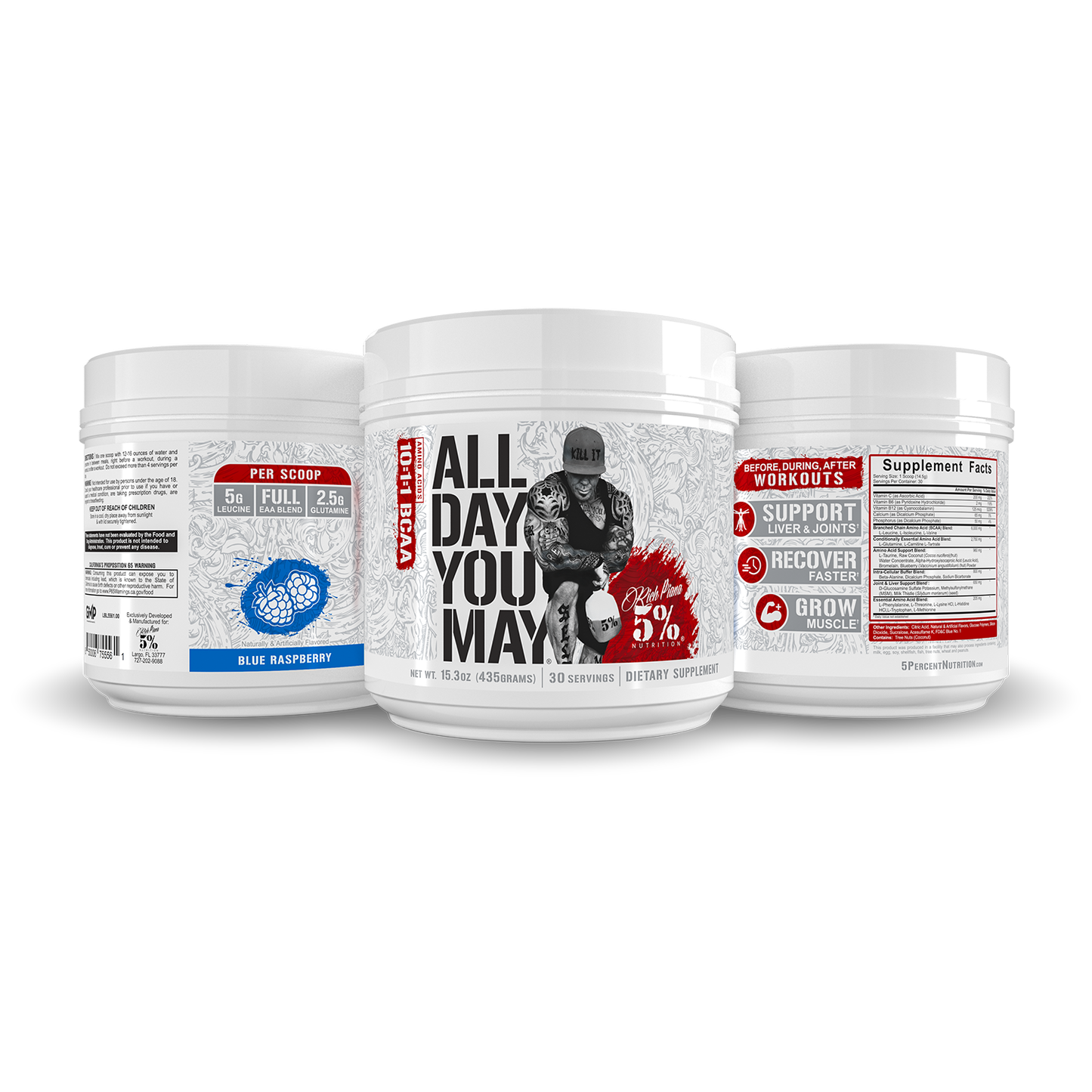 All Day You May 10:1:1 Ratio BCAA Recovery Drink