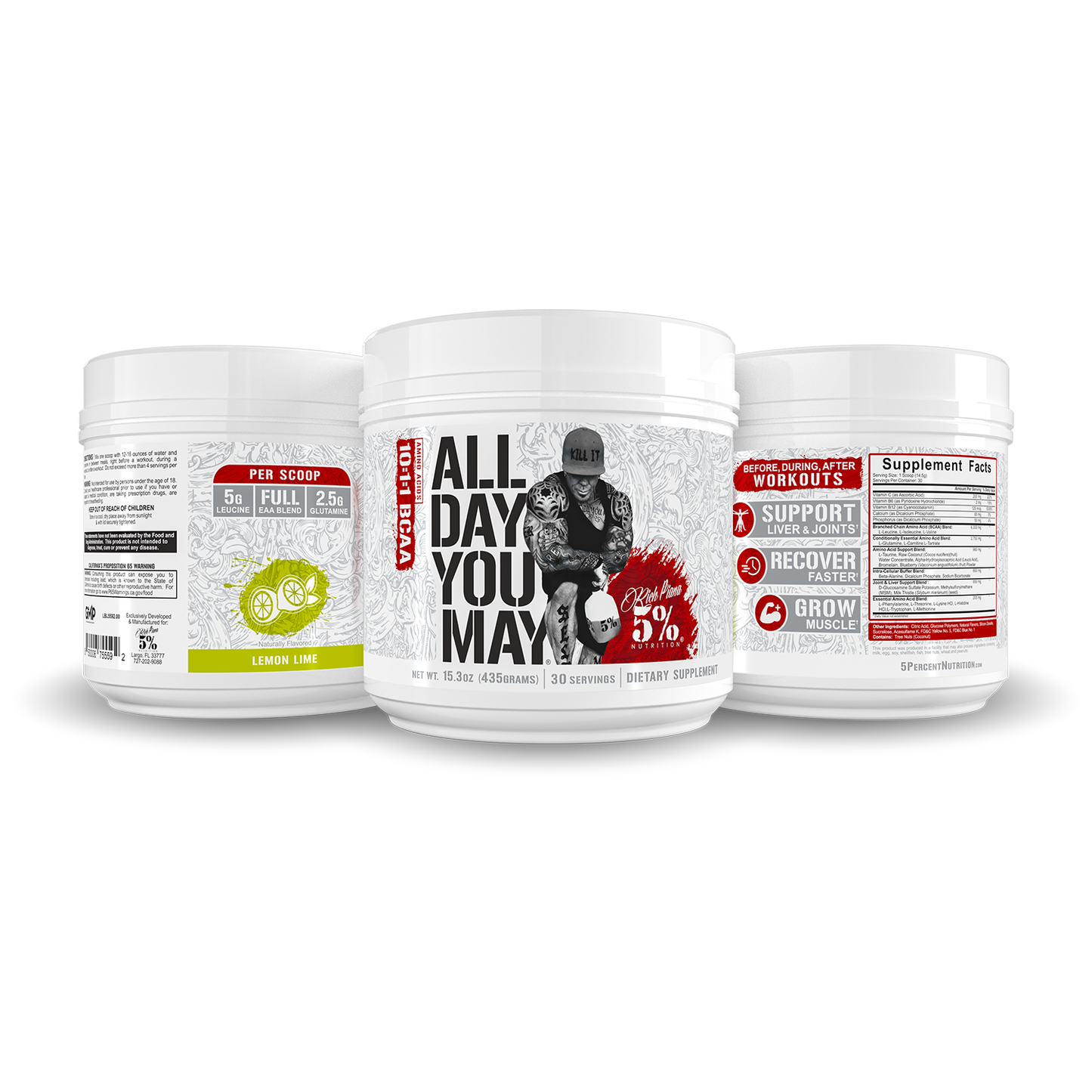 All Day You May 10:1:1 Ratio BCAA Recovery Drink