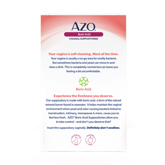 AZO® Boric Acid Suppositories 14 Count - Free Gift