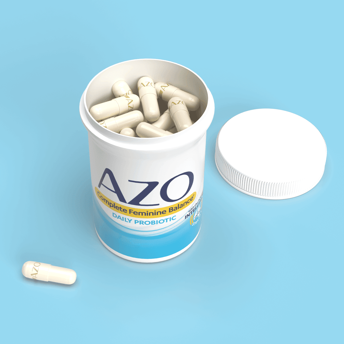 AZO® Complete Feminine Balance Daily Probiotic Capsules